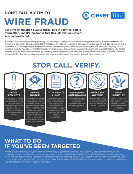 WireFraud Clever Title